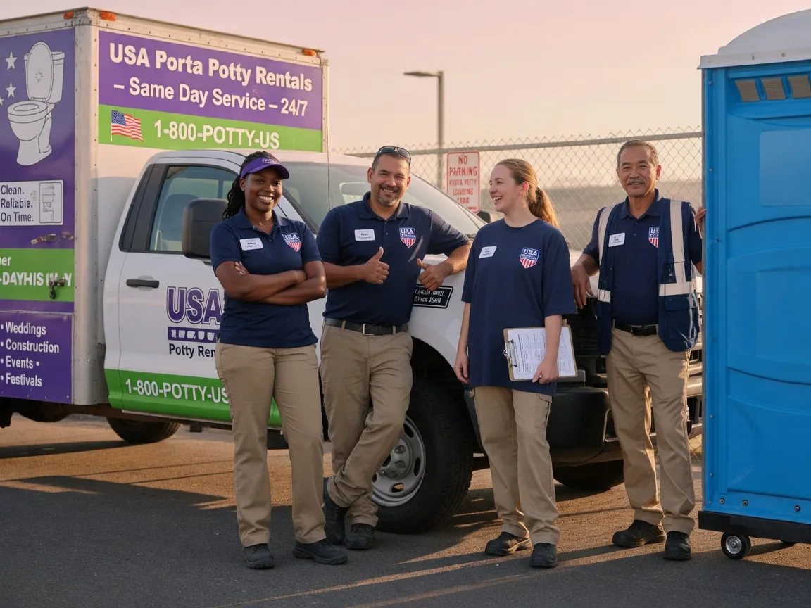 Porta Potty Rental company in Maricopa, CA